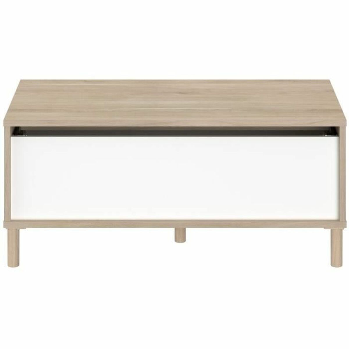 Table Parisot Blanc 100 x 50 x 43,6 cm