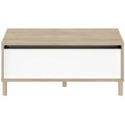 Table Parisot Blanc 100 x 50 x 43,6 cm
