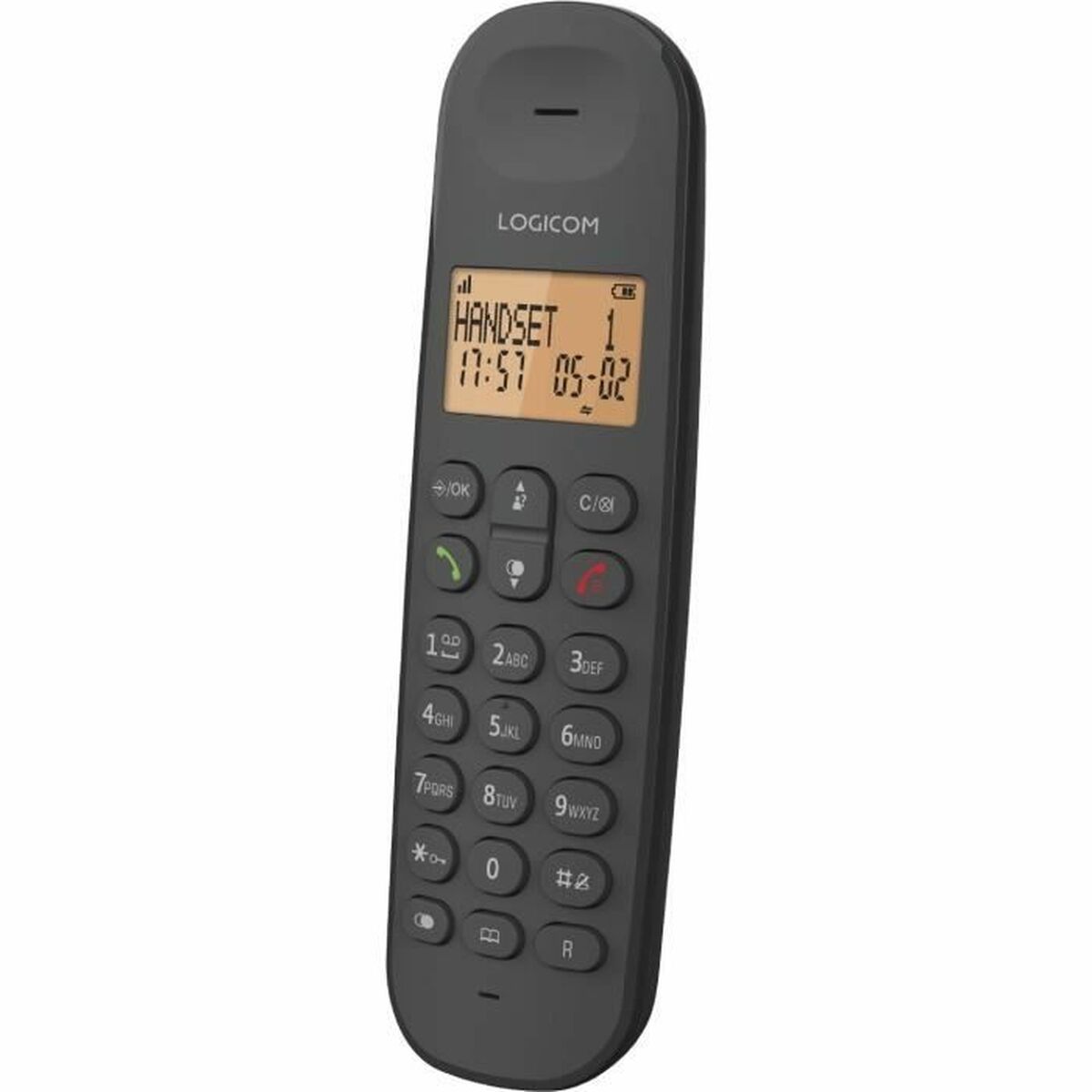 Téléphone Sans Fil Logicom ILOA 150 SOLO Gris
