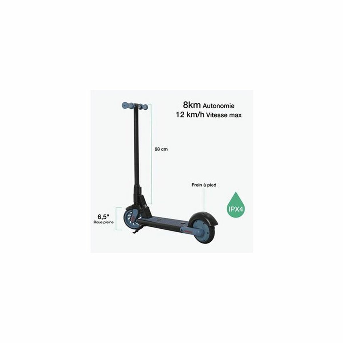 Trottinette Électrique Wispeed 150 W Bleu