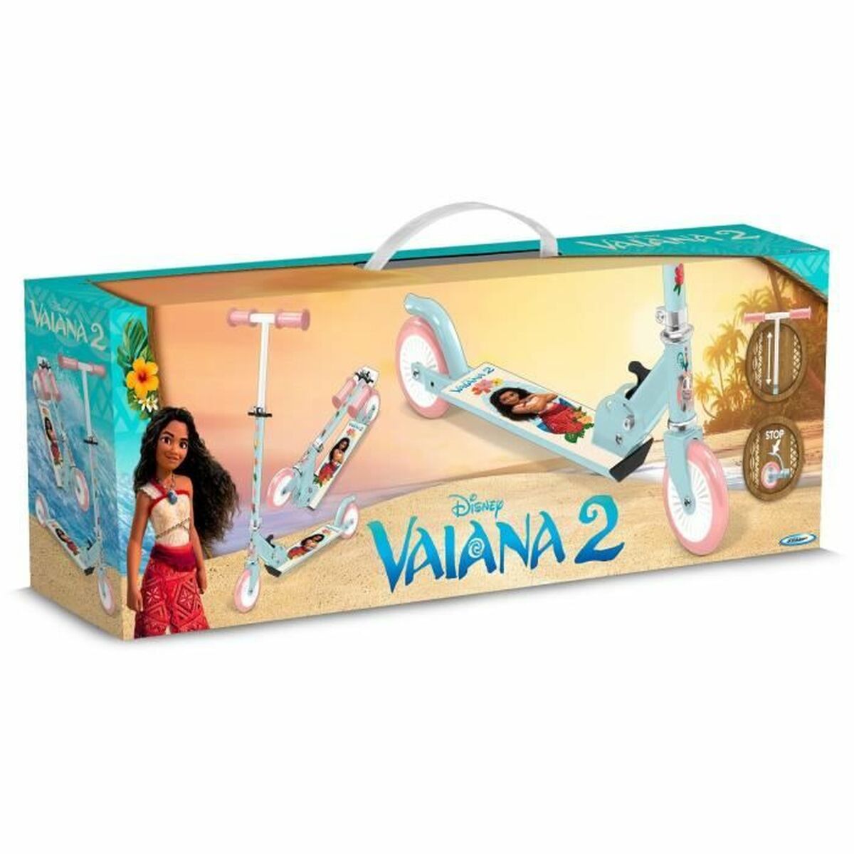 Trottinette Disney Vaiana Rose