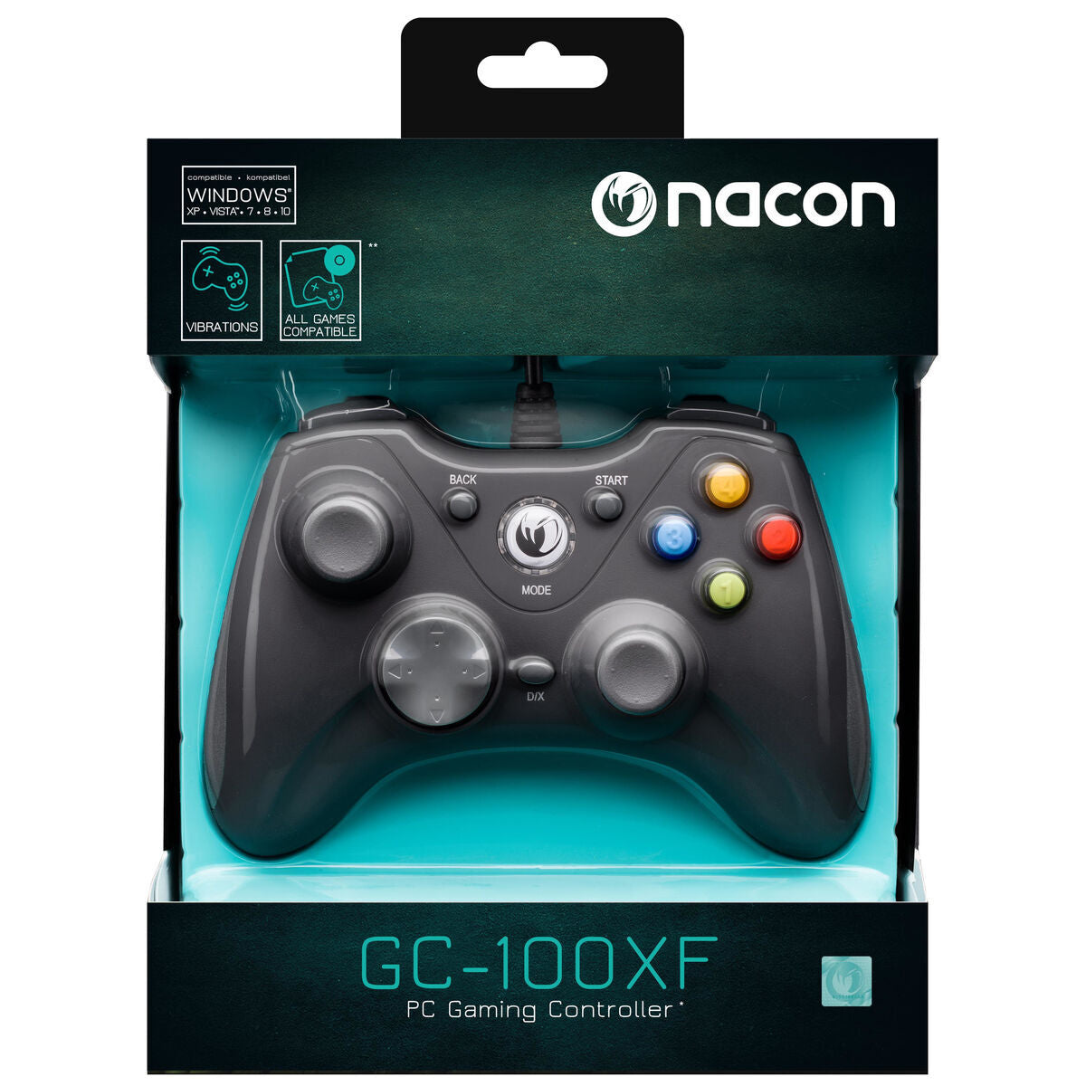 Commande Gaming Sans Fil Nacon PCGC100XF