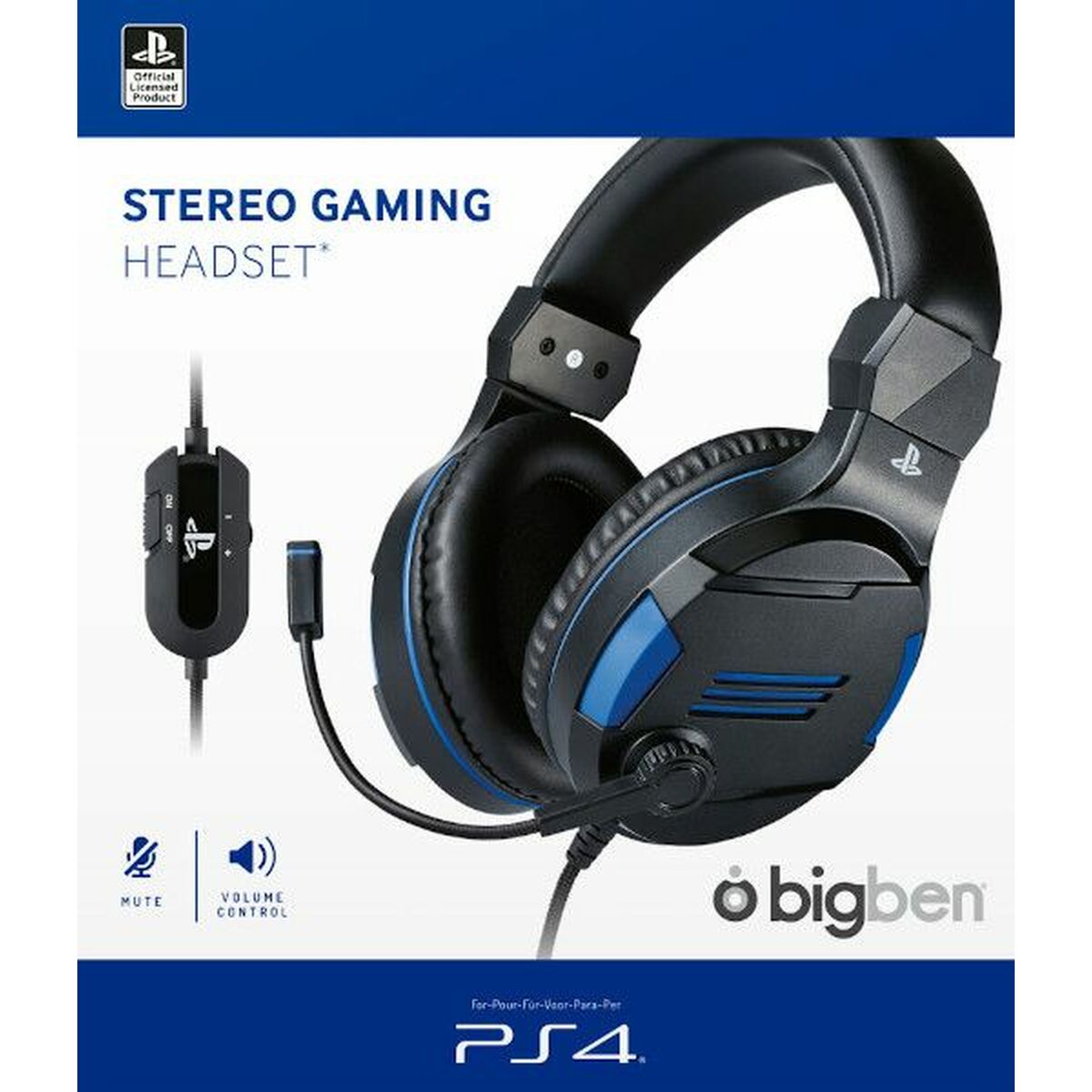Casques avec Micro Gaming Nacon PS4OFHEADSETV3