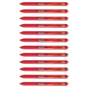 Stylo gel Paper Mate InkJoy Gel Rouge 12 Unités