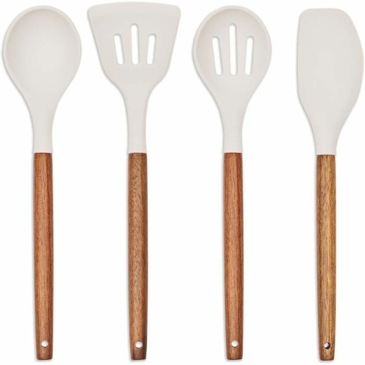 Set d'Ustensiles de Cuisine Livoo MES153G Blanc 5 Pièces (4 Unités)