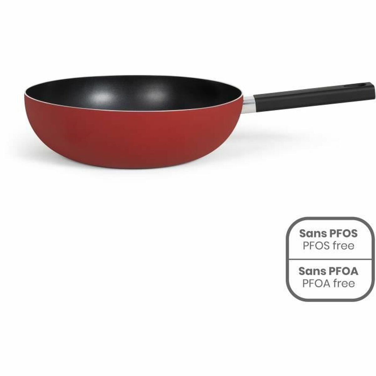 Wok Livoo Rouge Aluminium Ø 32 cm