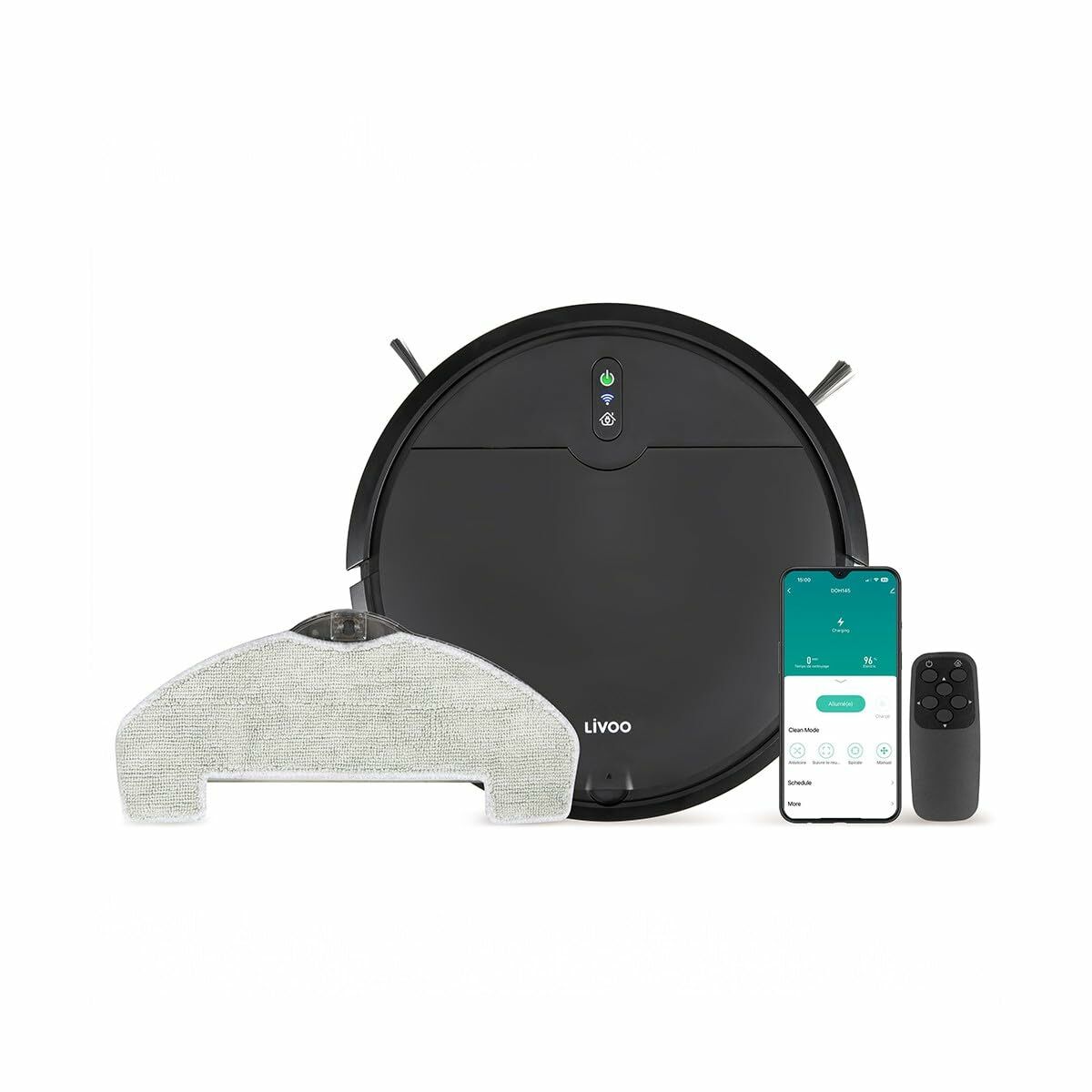 Aspirateur robot Livoo DOH145 WASH'UP