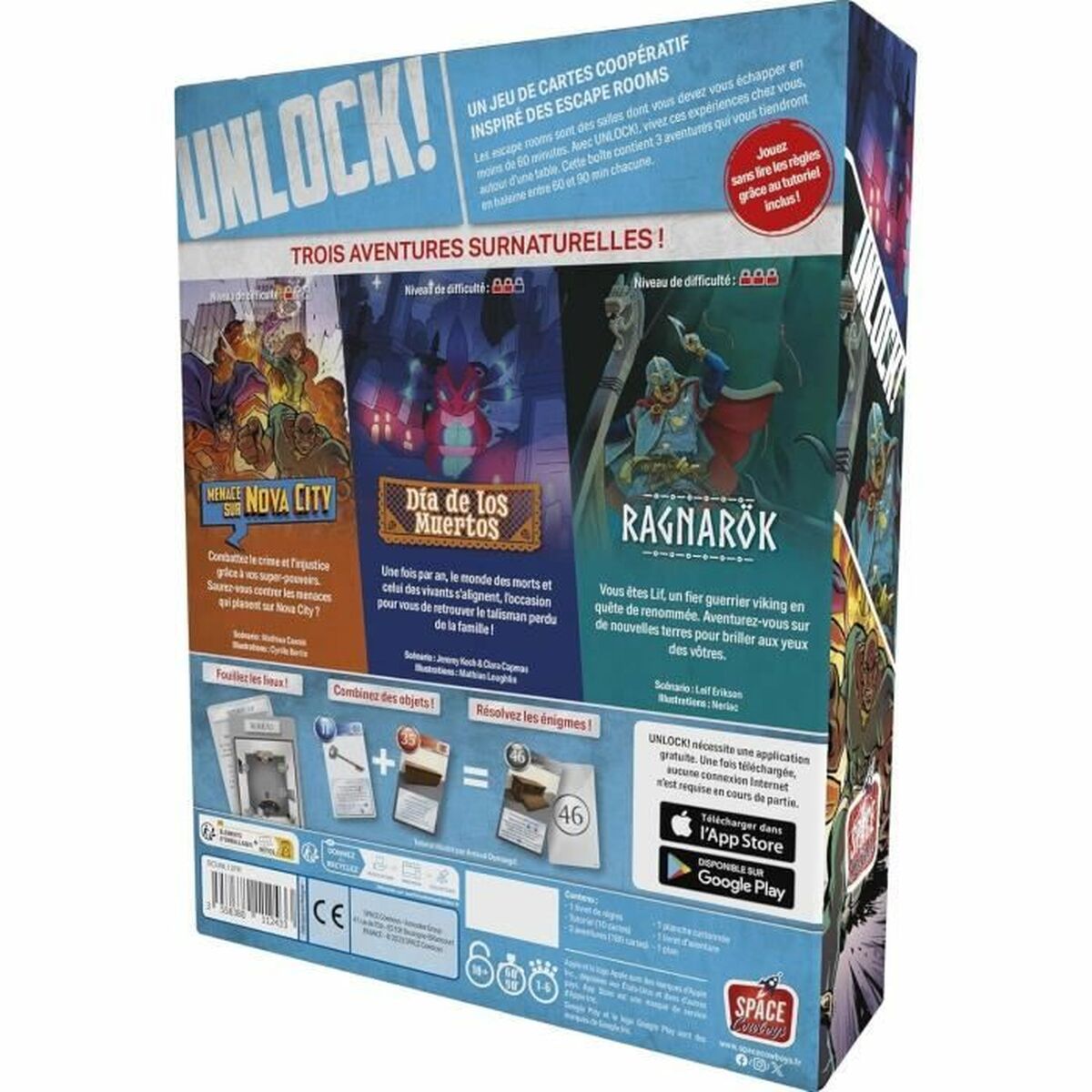 Jeu de société Asmodee Unlock