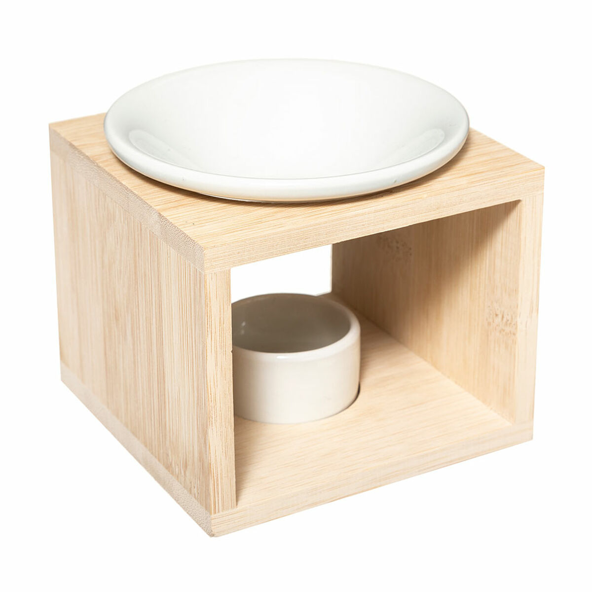 Brûleur d'huiles essentielles 5five Simply Smart 11,5 x 11,5 x 9,5 cm Cire Huiles essentielles