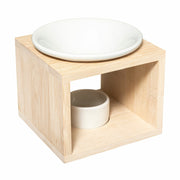 Brûleur d'huiles essentielles 5five Simply Smart 11,5 x 11,5 x 9,5 cm Cire Huiles essentielles