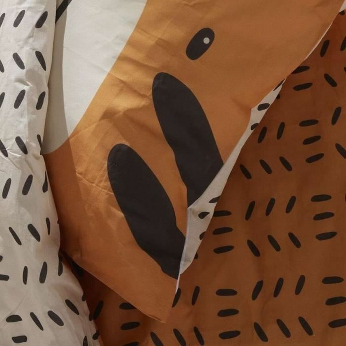 Parure de couette TODAY Moutarde 140 x 200 cm