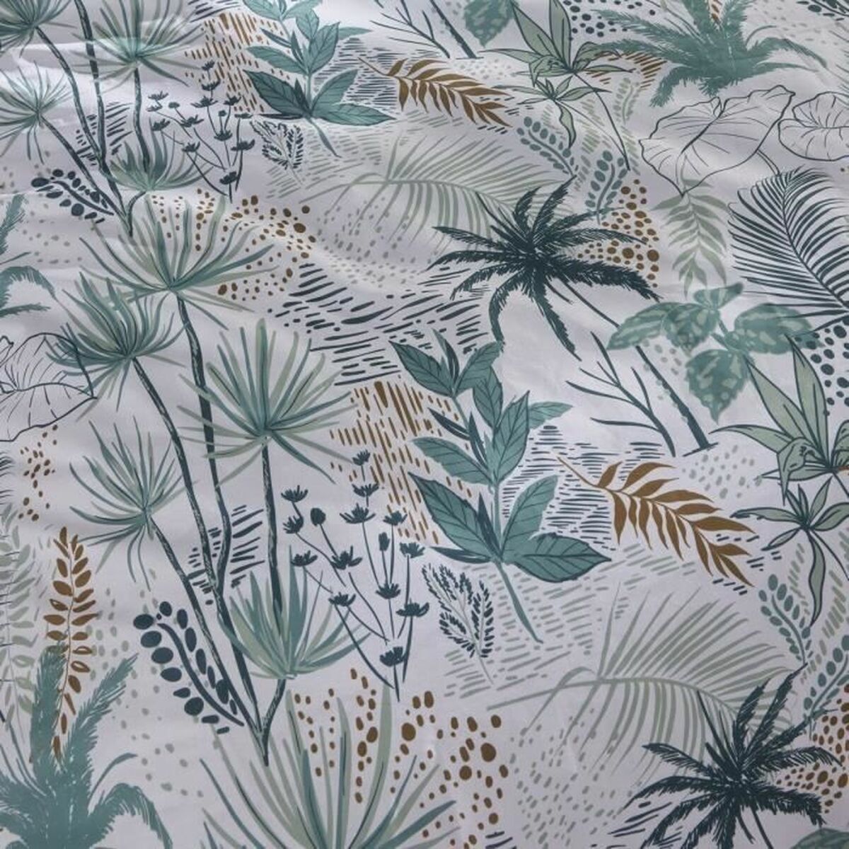 Parure de couette TODAY Vert Lit king size 240 x 260 cm 2 Pièces