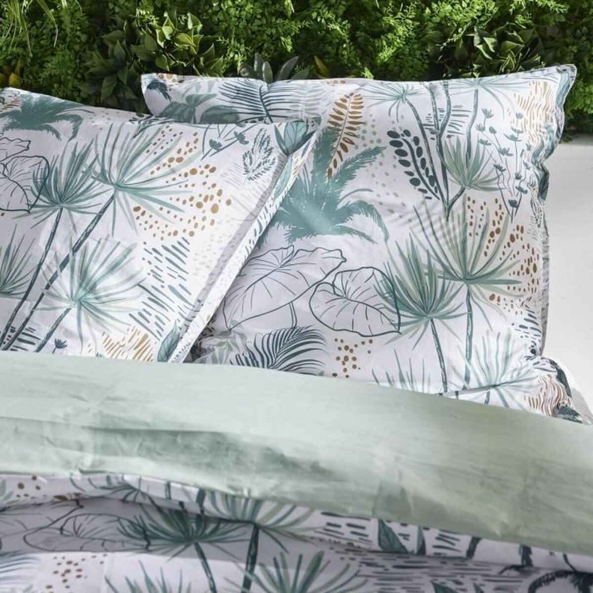 Parure de couette TODAY Vert Lit king size 240 x 260 cm 2 Pièces