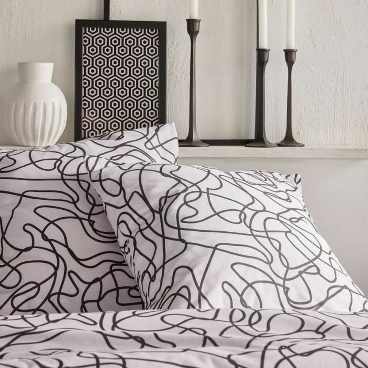 Parure de couette TODAY Blanc Lit king size 2 Pièces