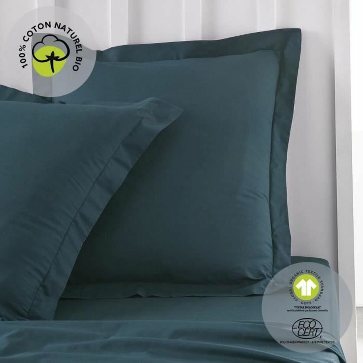 Taie d'oreiller TODAY Bleu 63 x 63 cm