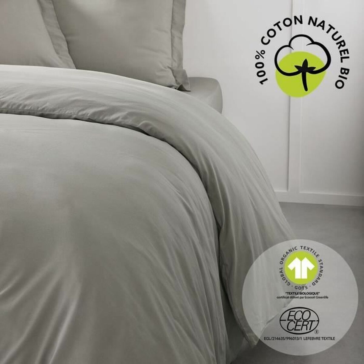 Parure de couette TODAY Beige 220 x 240 cm