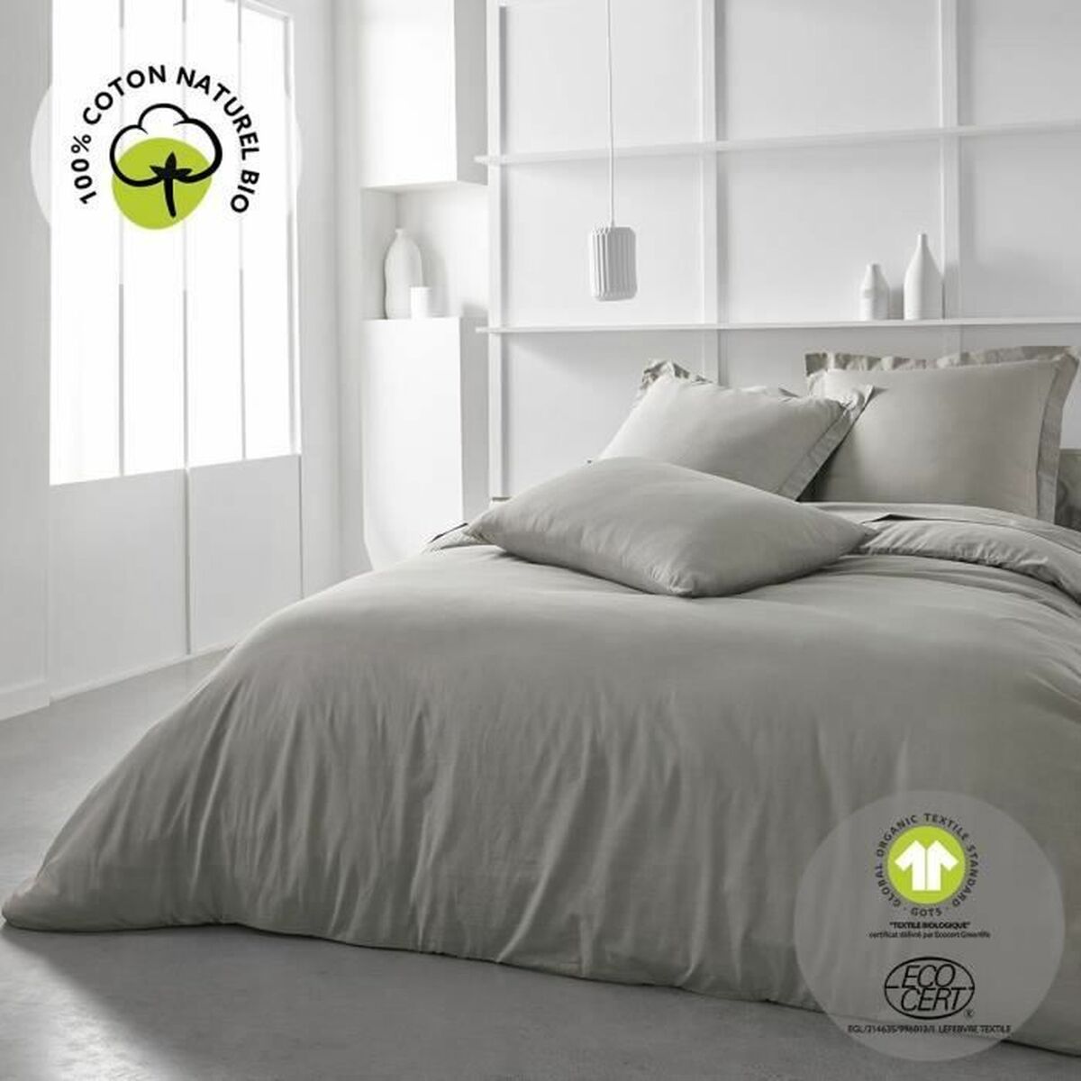 Parure de couette TODAY Beige 220 x 240 cm