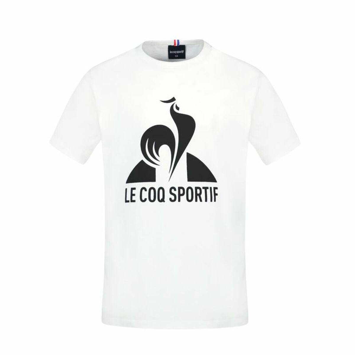 T shirt à manches courtes Enfant Le coq sportif Ess N°1 Enfant New Blanc