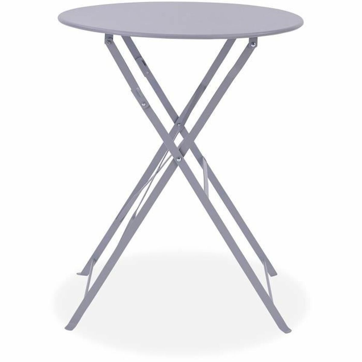 Ensemble Table + 2 Chaises Gris