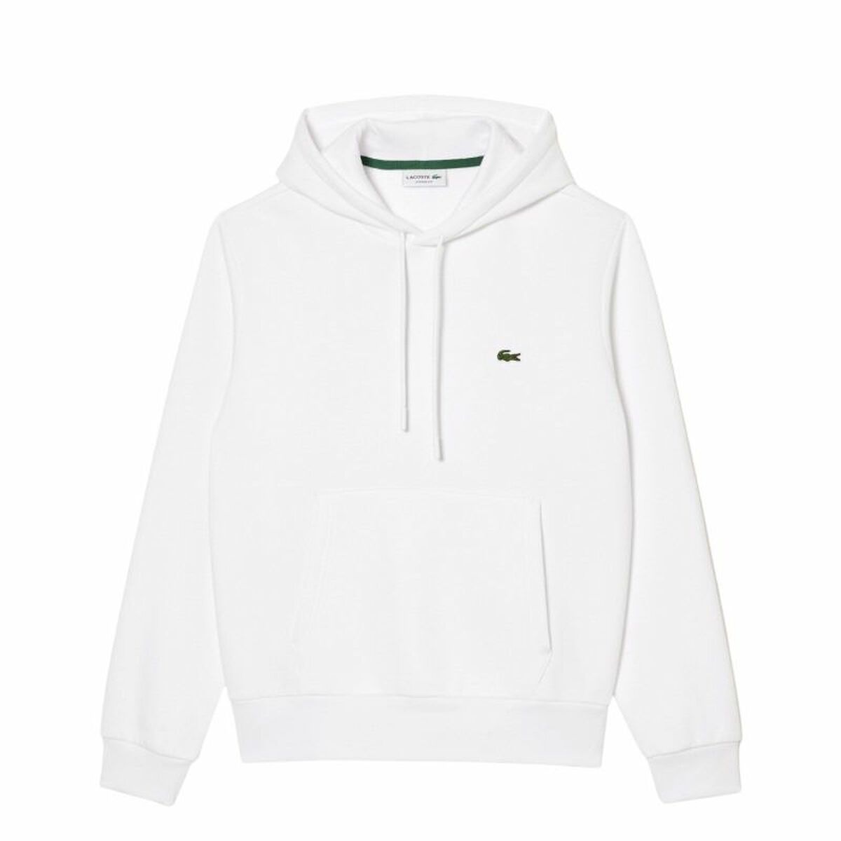 Sweat à capuche homme Lacoste Core Performance Blanc