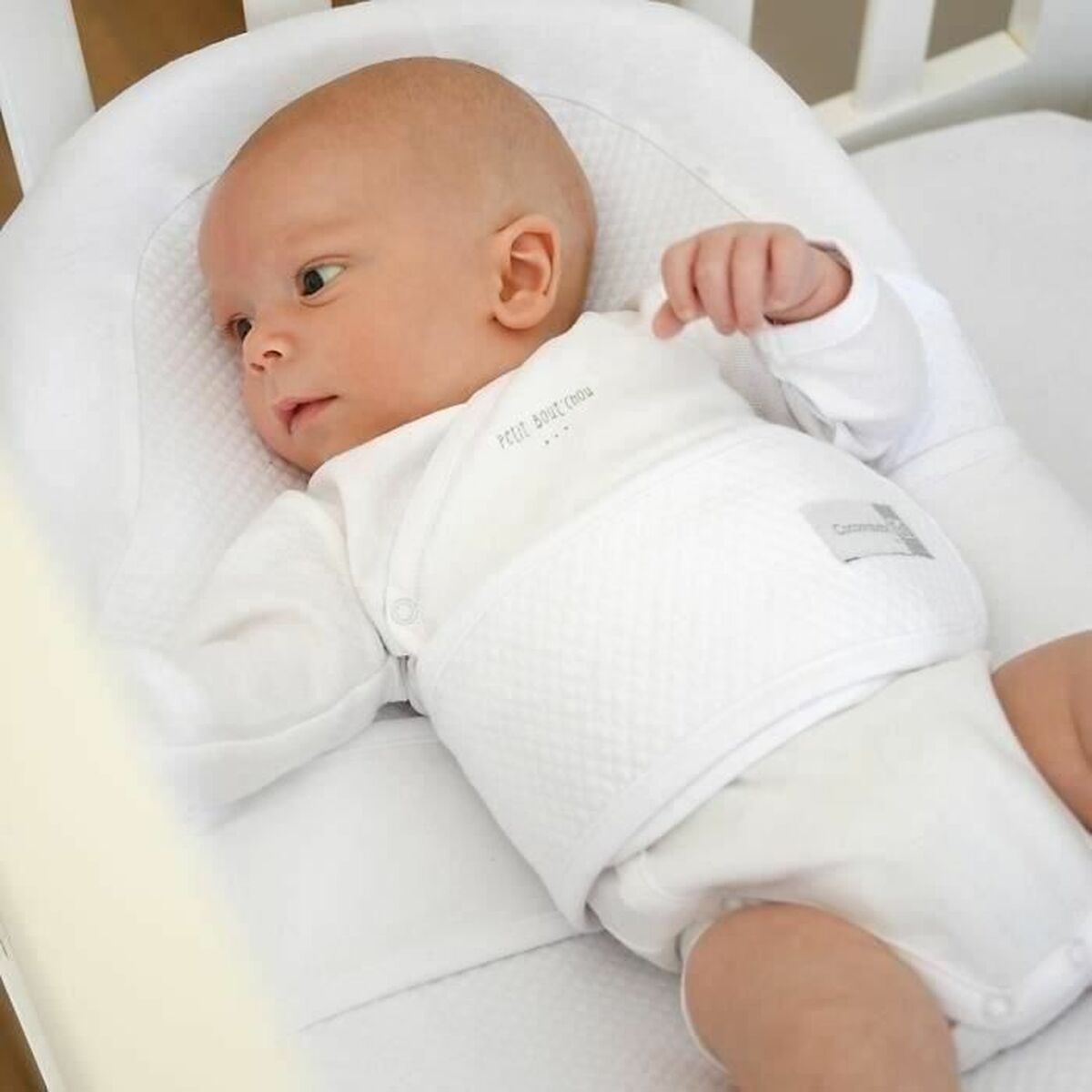 Coussin RED CASTLE Blanc