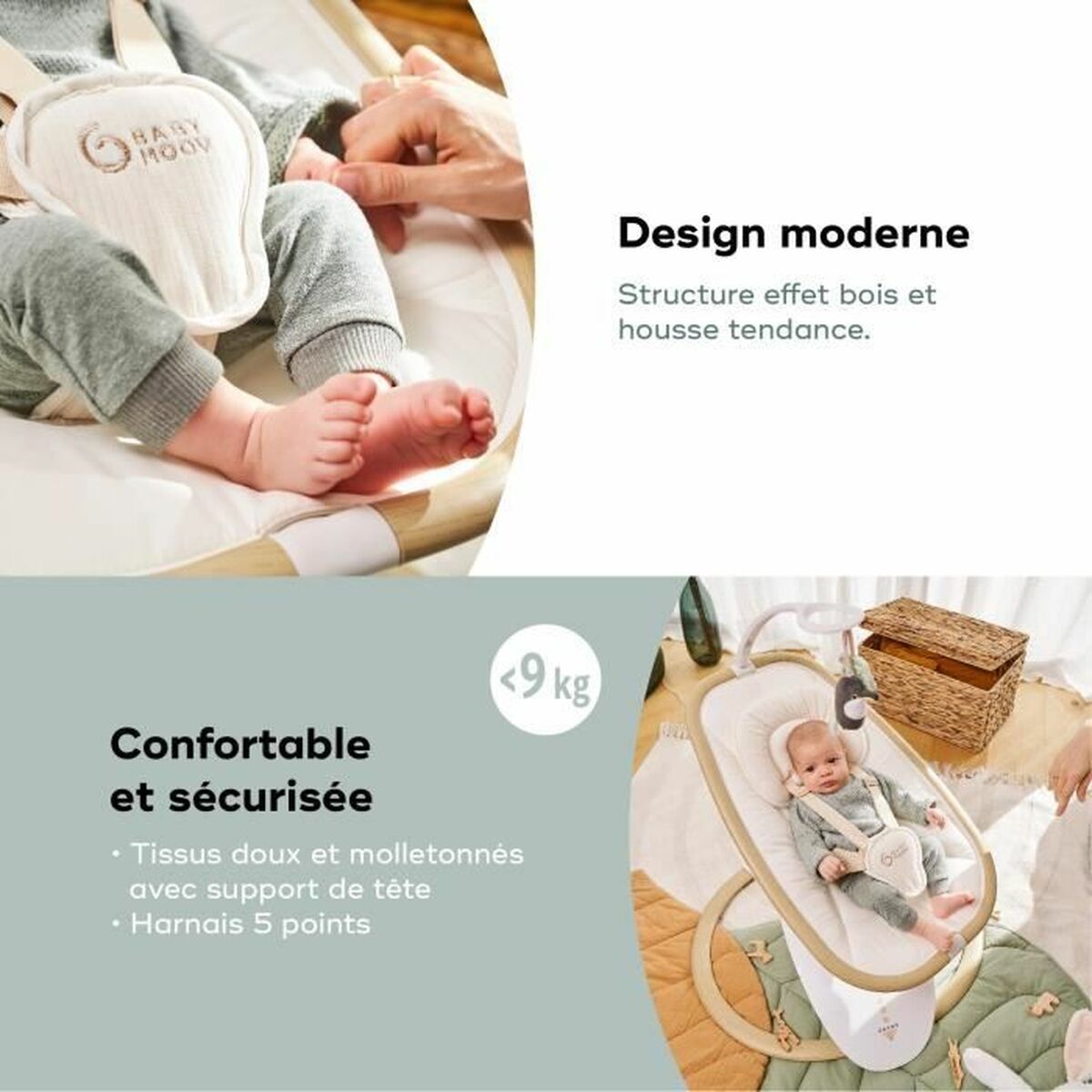 Hamac pour Bébé Babymoov Beige