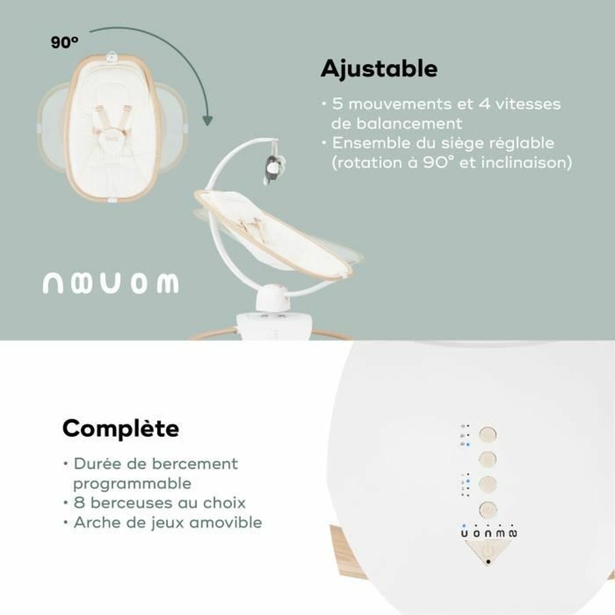 Hamac pour Bébé Babymoov Beige