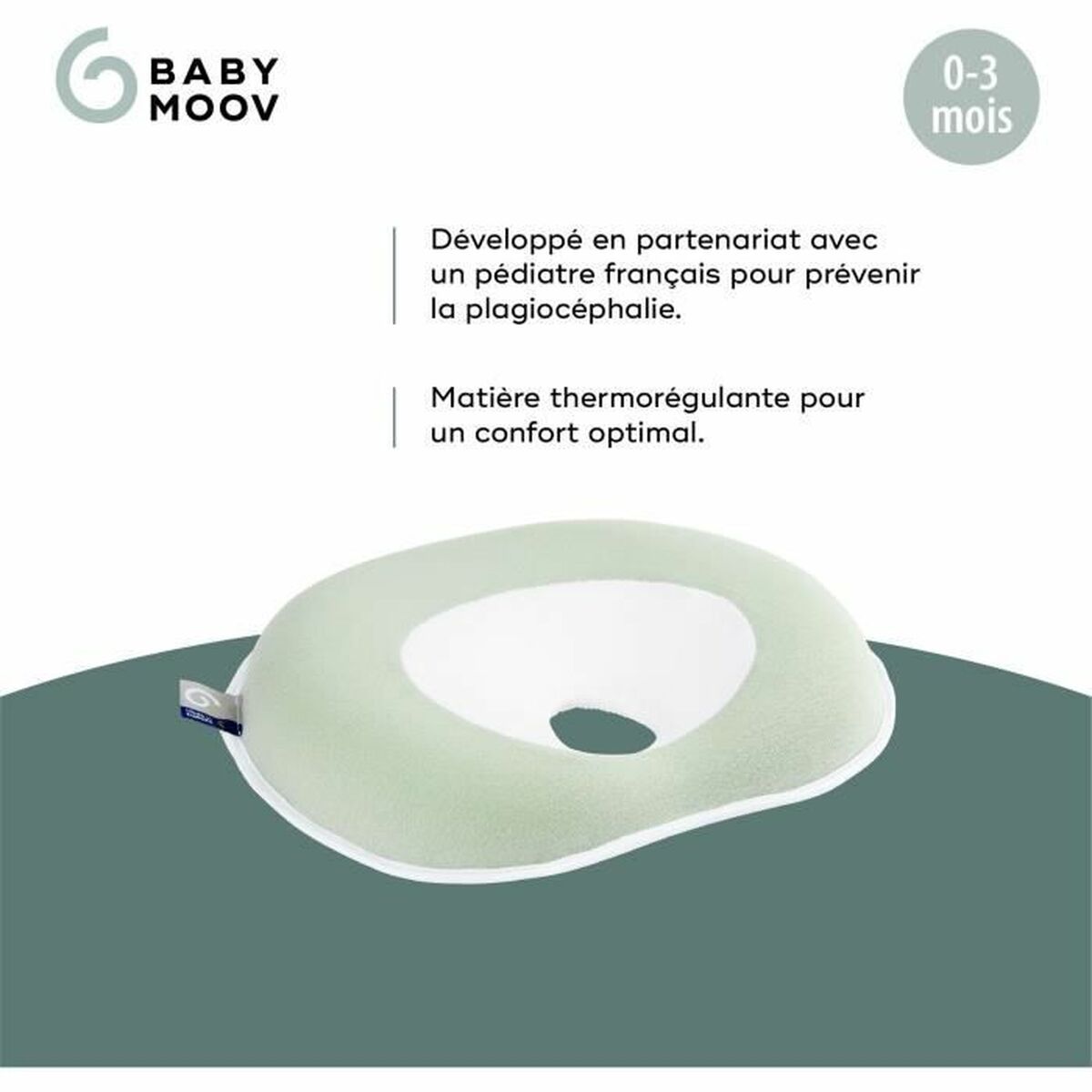 Coussin Cervical Babymoov Vert