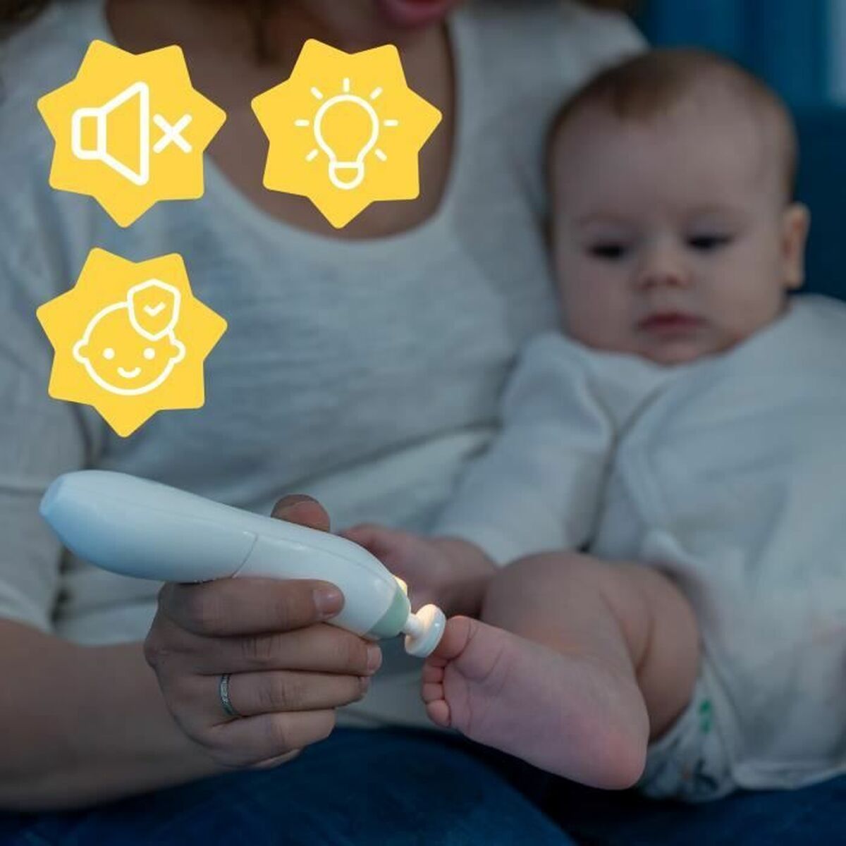 Ciseaux à ongles Badabulle