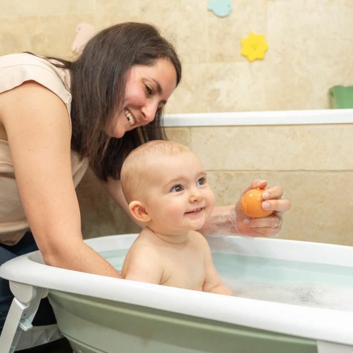 Jouets Pour le Bain Badabulle 4 Pièces
