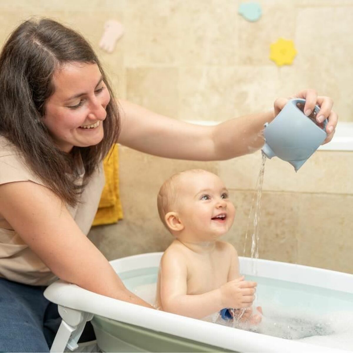 Jouet Pour le Bain Badabulle Regadera de Silicona