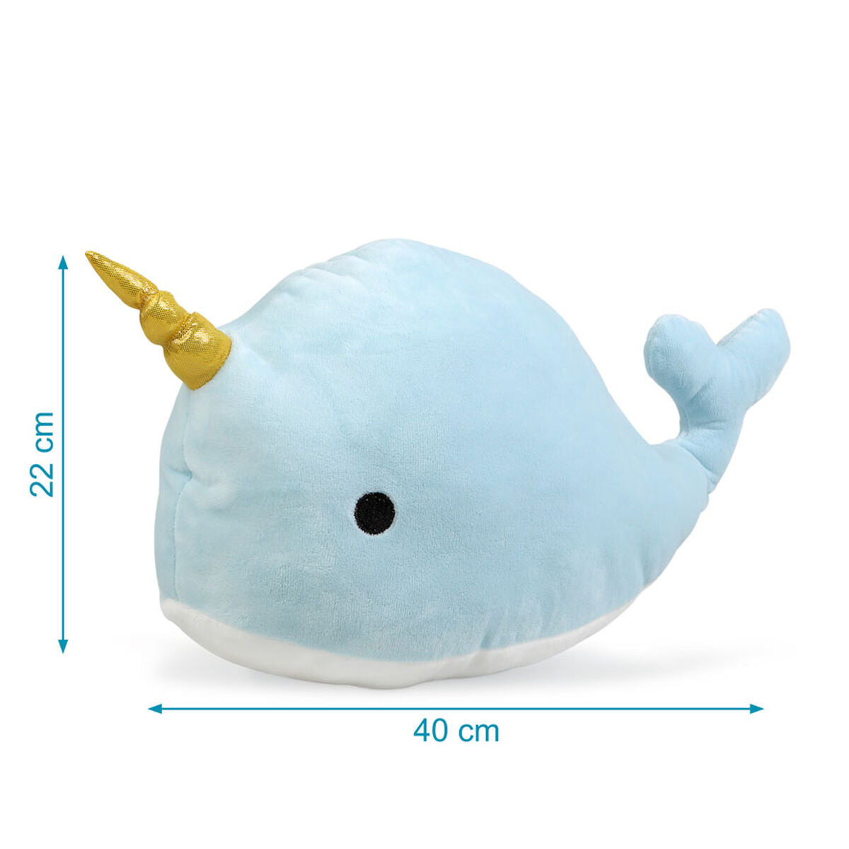 Jouet Peluche Bleu Licorne