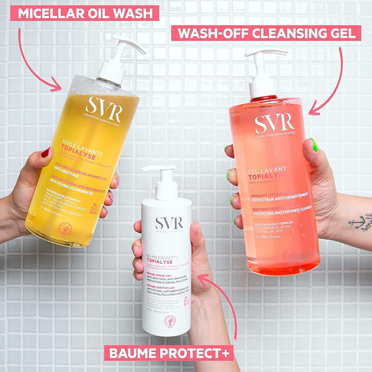 Gel de douche SVR Topialyse 1 L