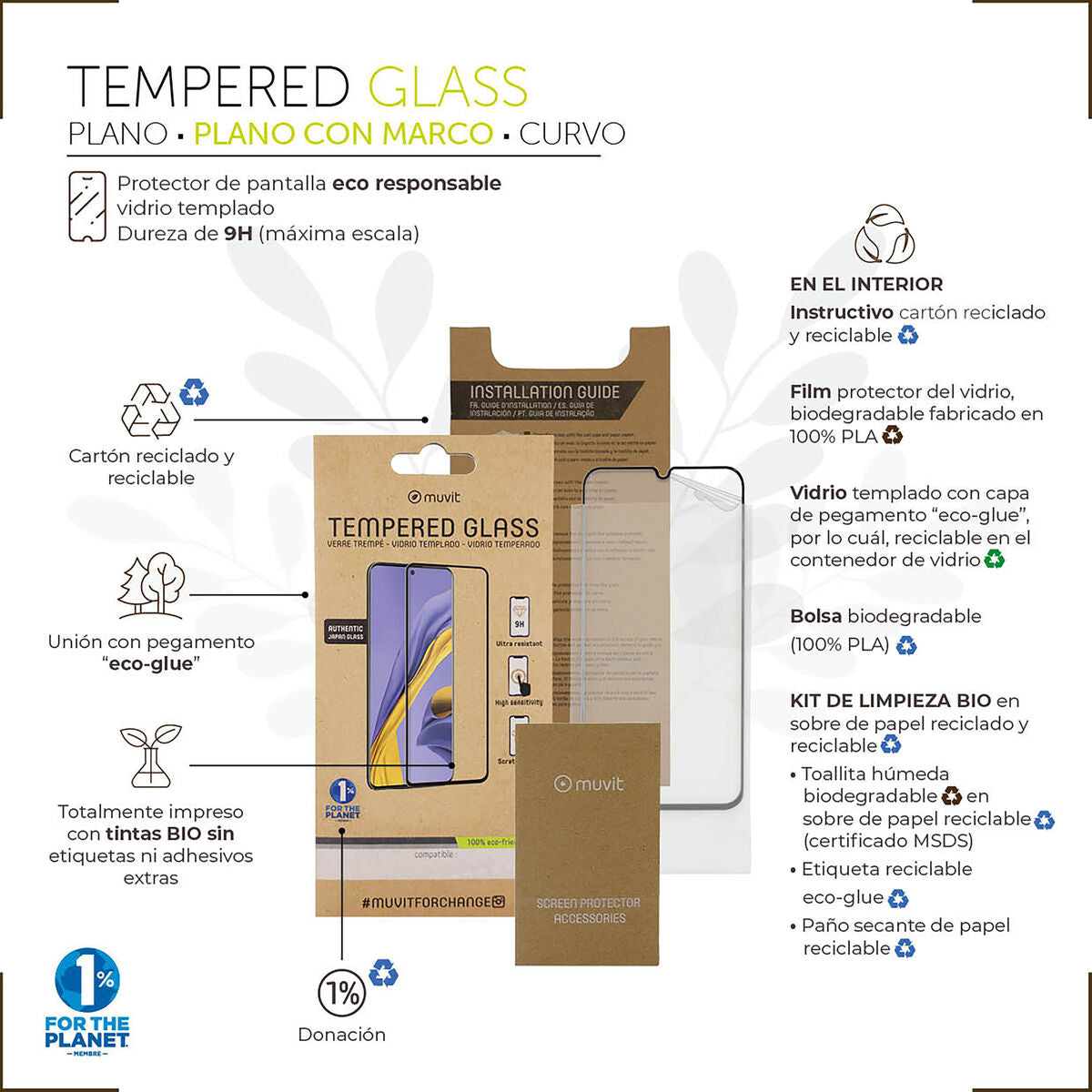 Film Protecteur pour Téléphone Portable Muvit for Change 13 Mini