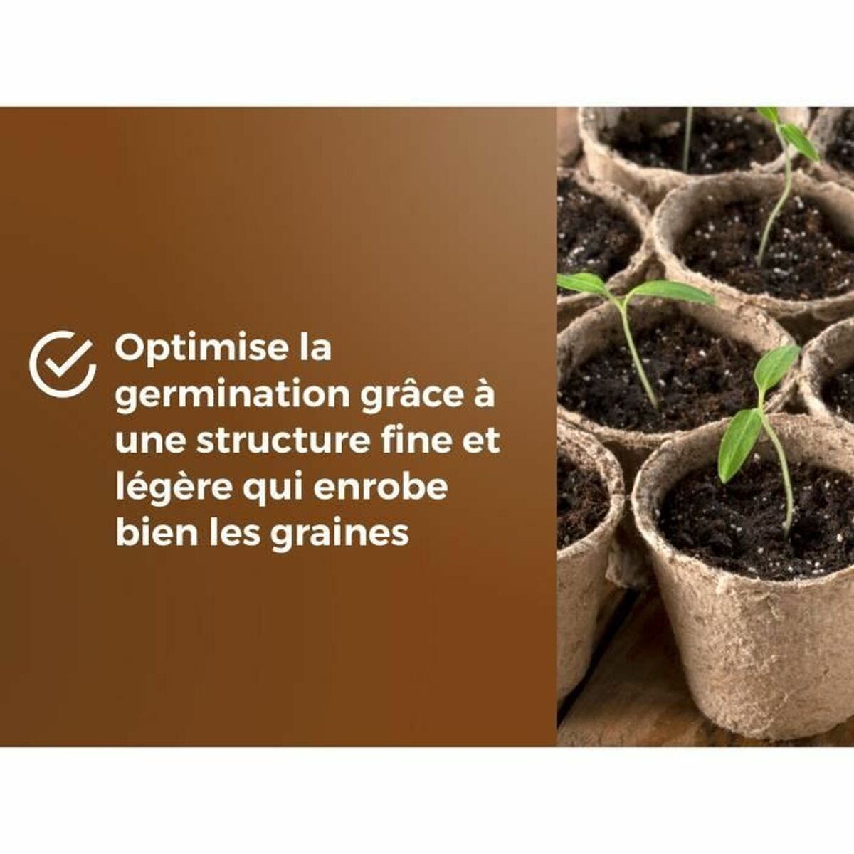 Terreau d'empotage OR BRUN 6 L