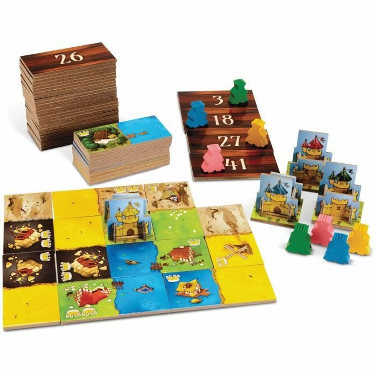 Jeu de société BlackRock Kingdomino