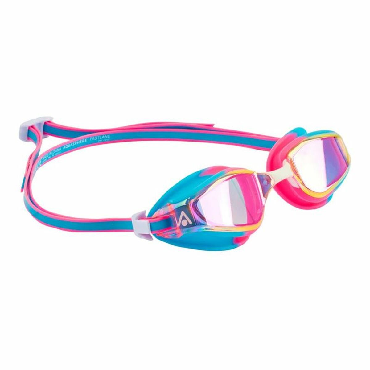 Lunettes de bain Aqua Sphere Fastlane.A1 Rose foncé Taille unique