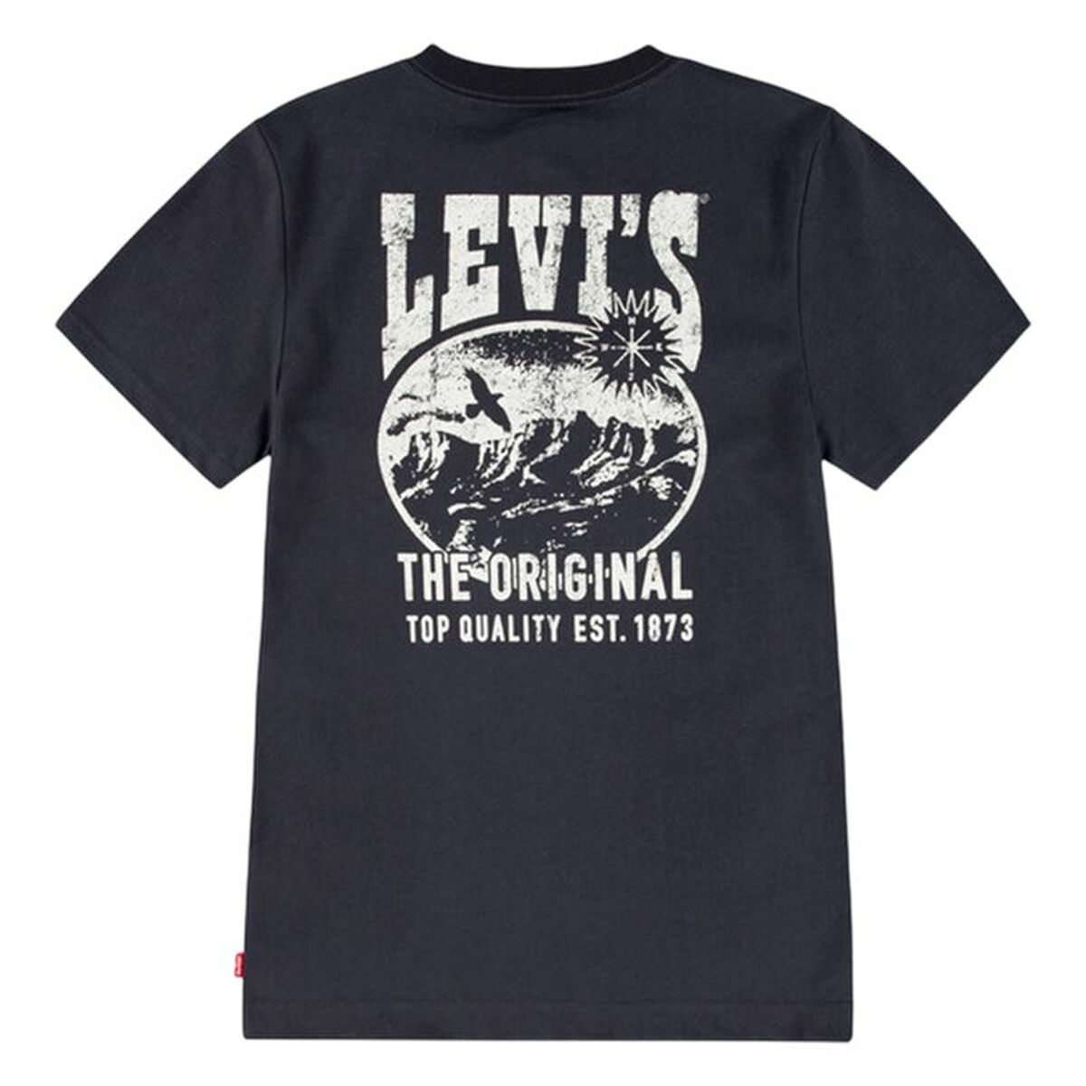 T shirt à manches courtes Enfant Levi's Lvb Valley View Noir