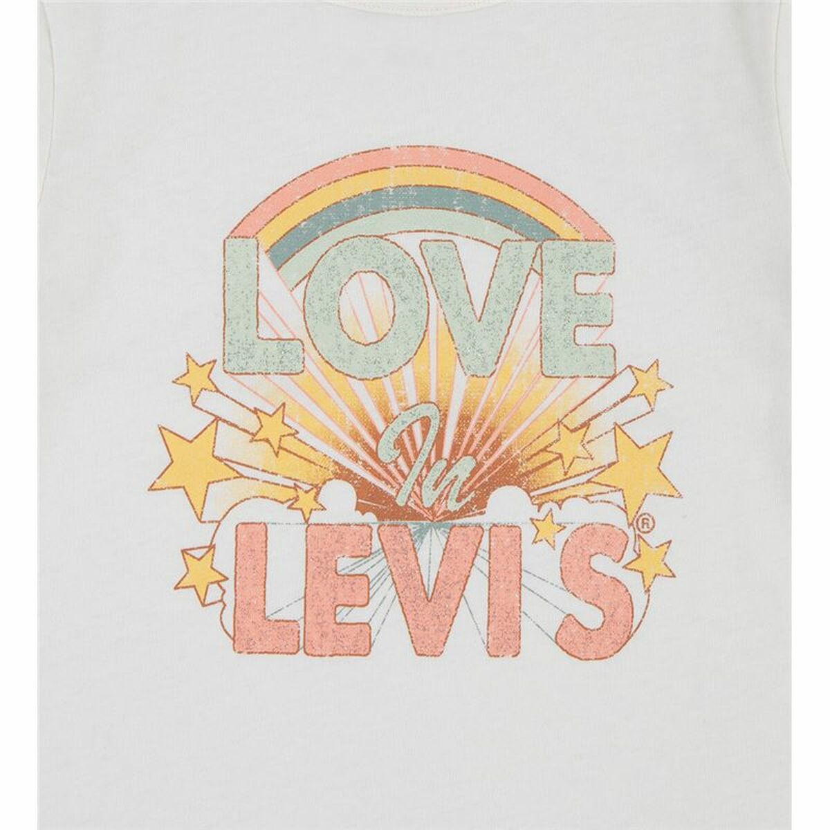 T shirt à manches courtes Enfant Levi's Double Cuff