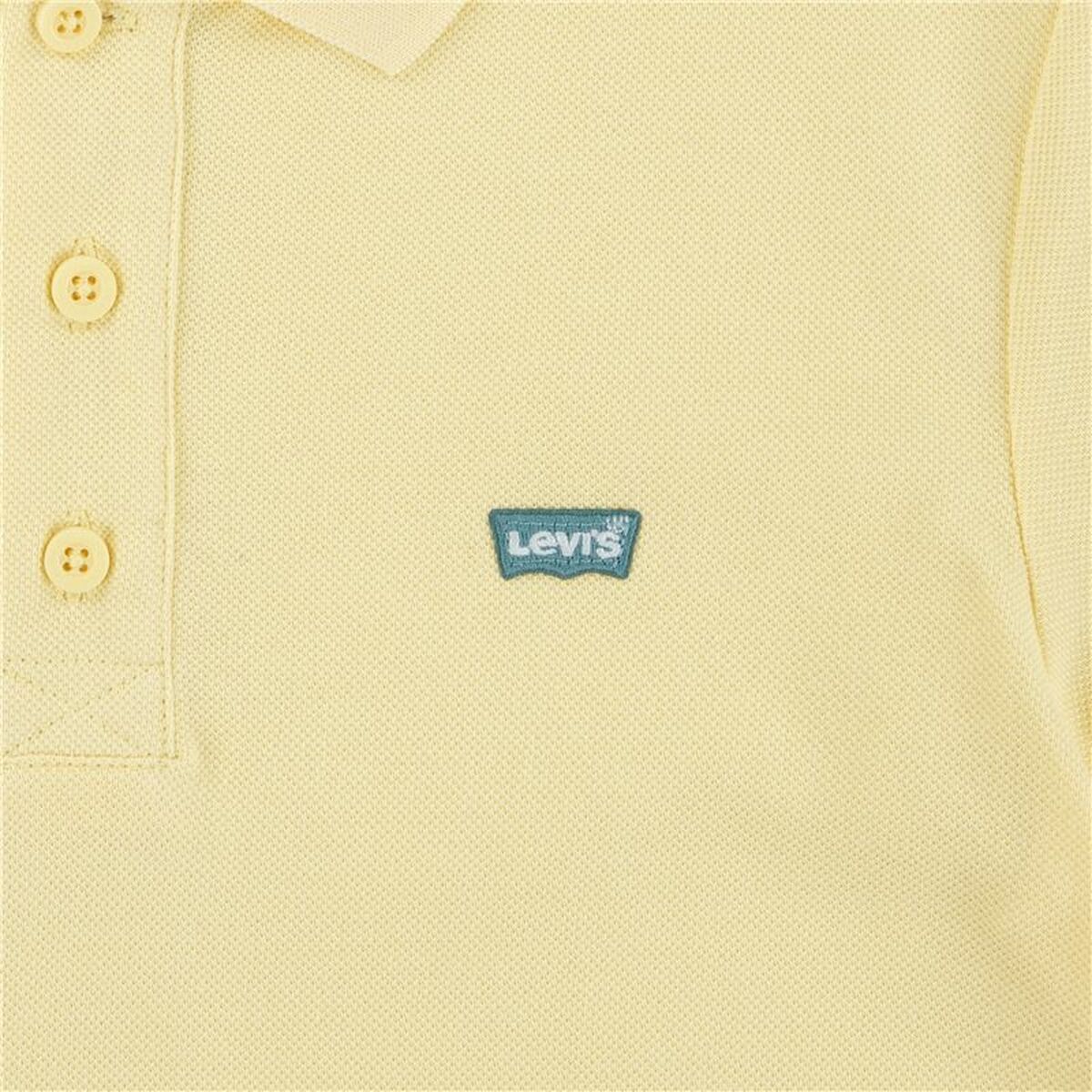 Polo à manches courtes enfant Levi's Lvb Back Neck Tape Jaune