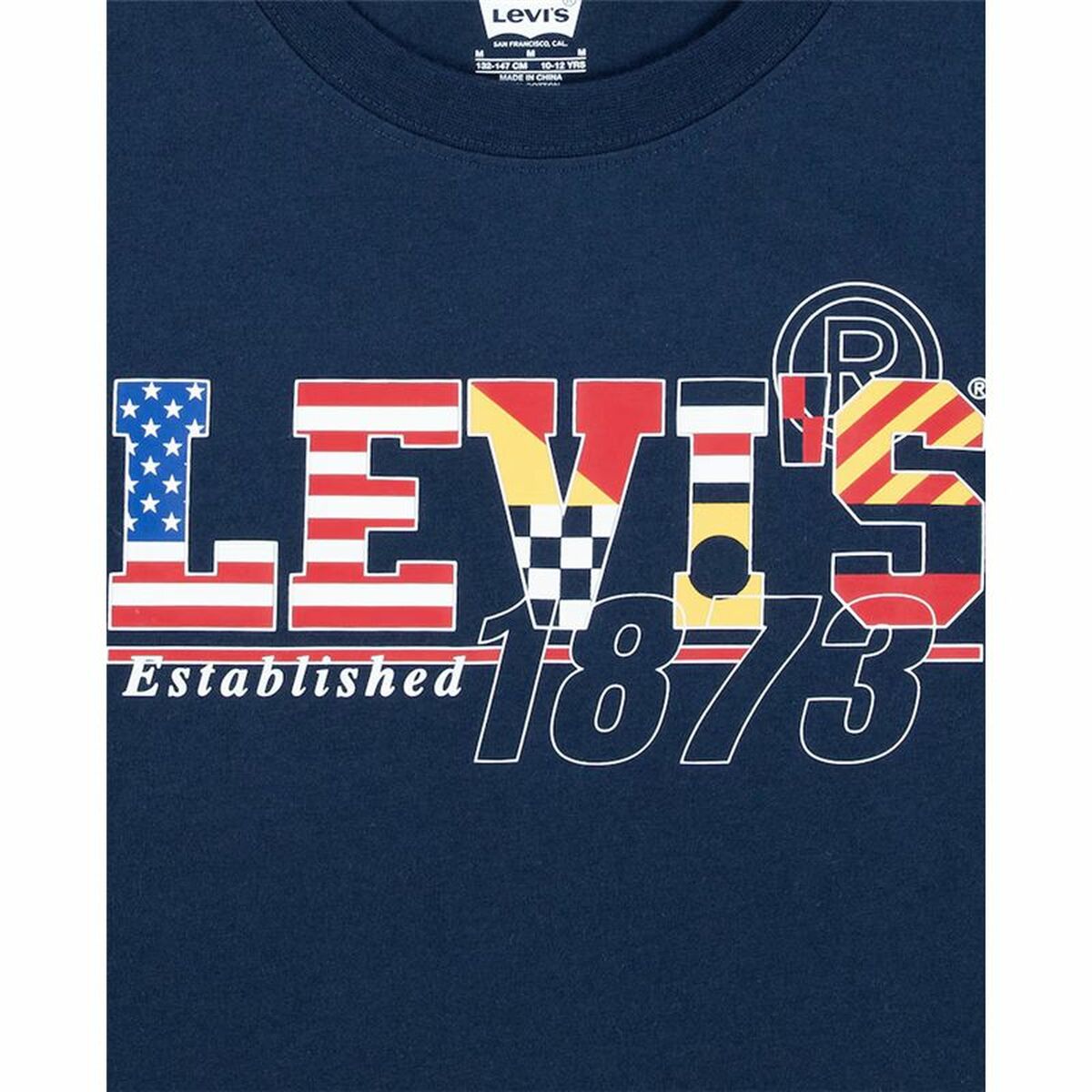 T shirt à manches courtes Enfant Levi's Lvb Cast Off 4 Ans