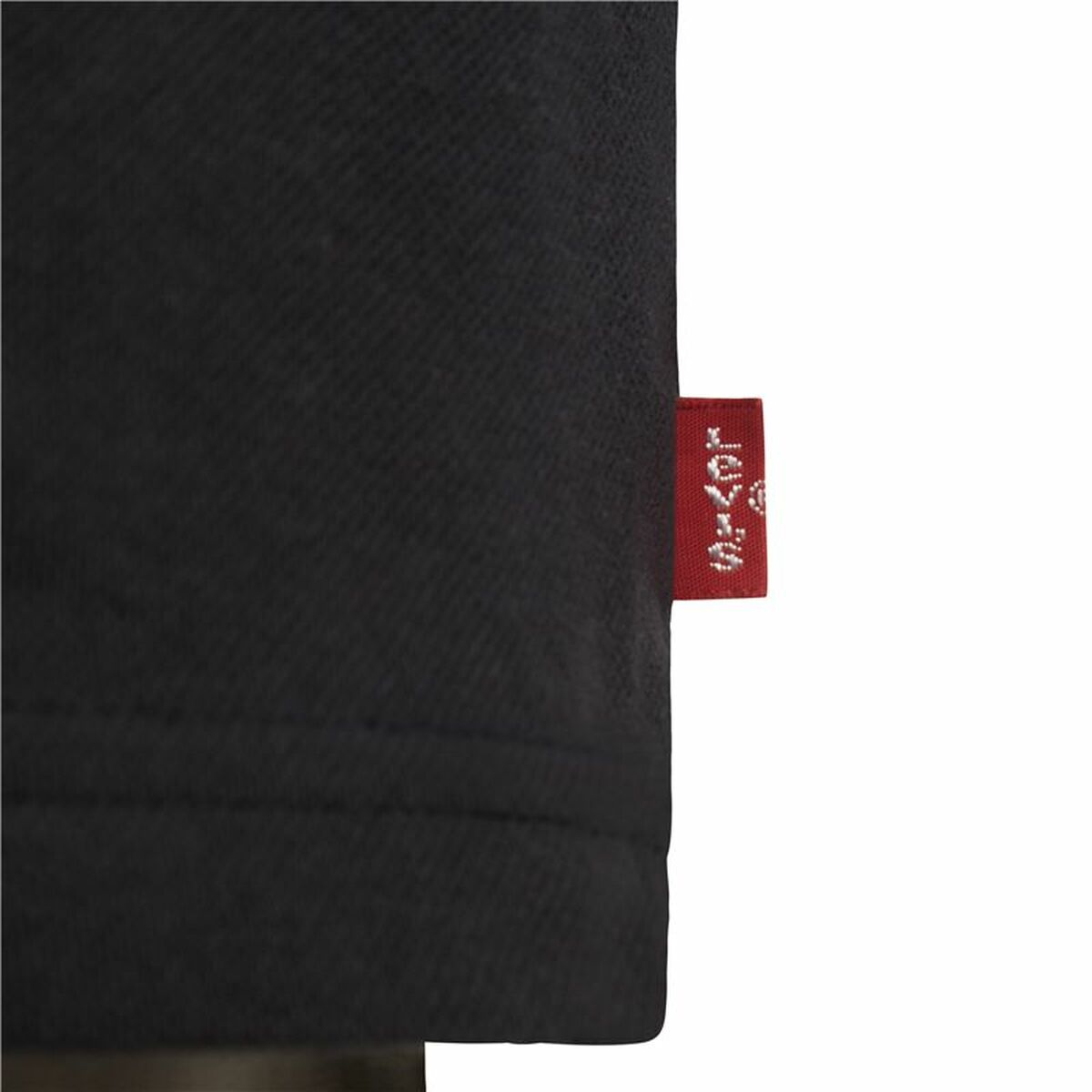 Polo à manches courtes enfant Levi's Lvb Back Neck Tape Noir