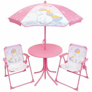Set de Table et Chaises pour Enfants Fun House Unicorn Rose