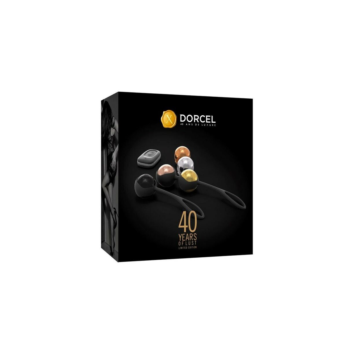 Boules d'Orgasme Dorcel DOR183 Silicone ABS Matériau hygiénique et respecteux de la peau