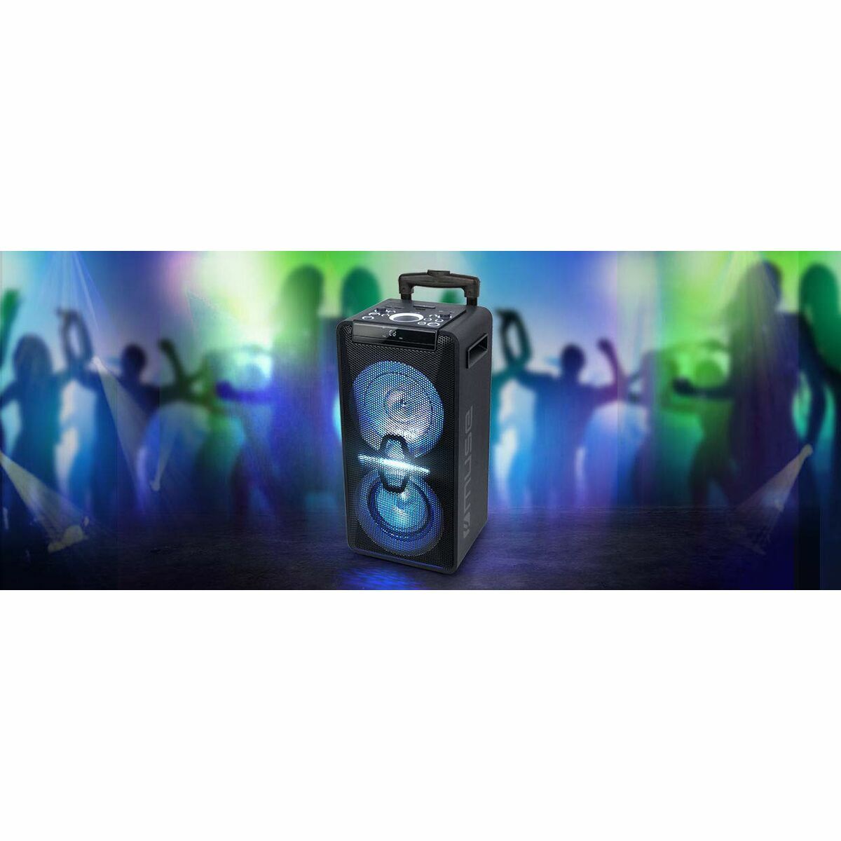Haut-parleur portable Muse M-1920 DJ Noir 300 W