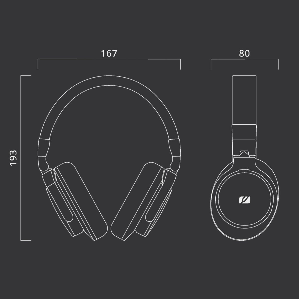 Casque audio Muse M275CTV Noir