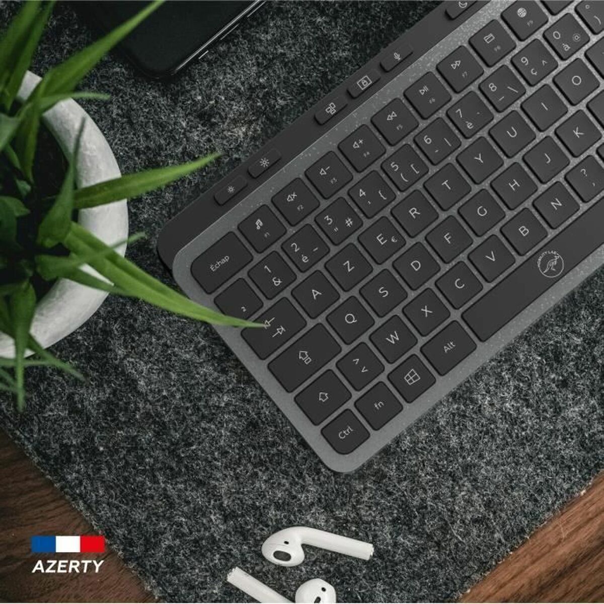 Clavier Mobility Lab KP450W Compact Noir Gris