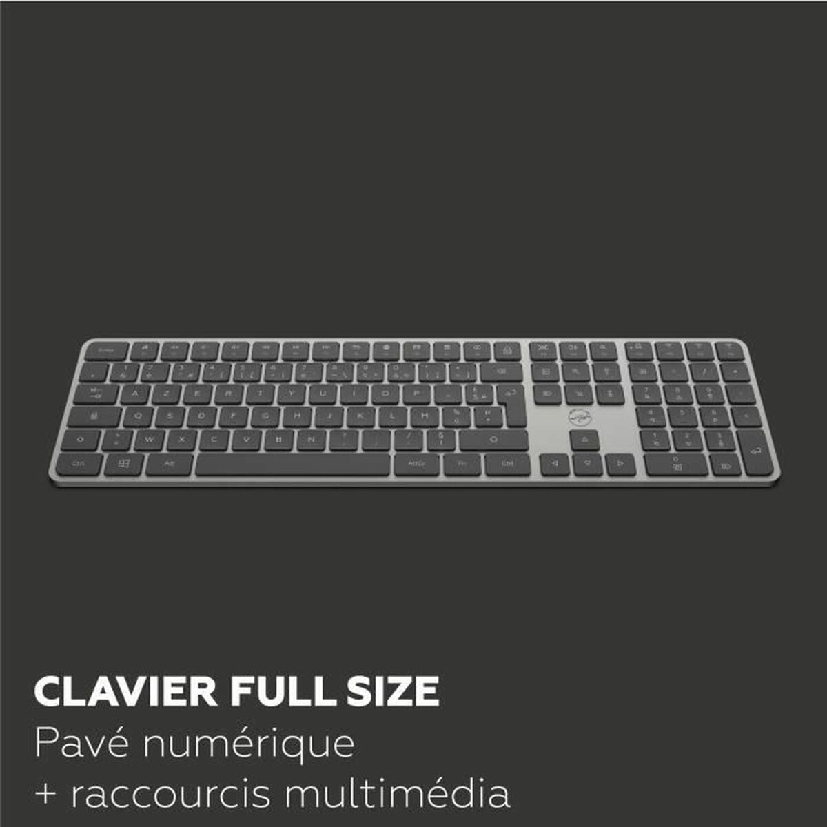 Clavier Mobility Lab KP430W Gris