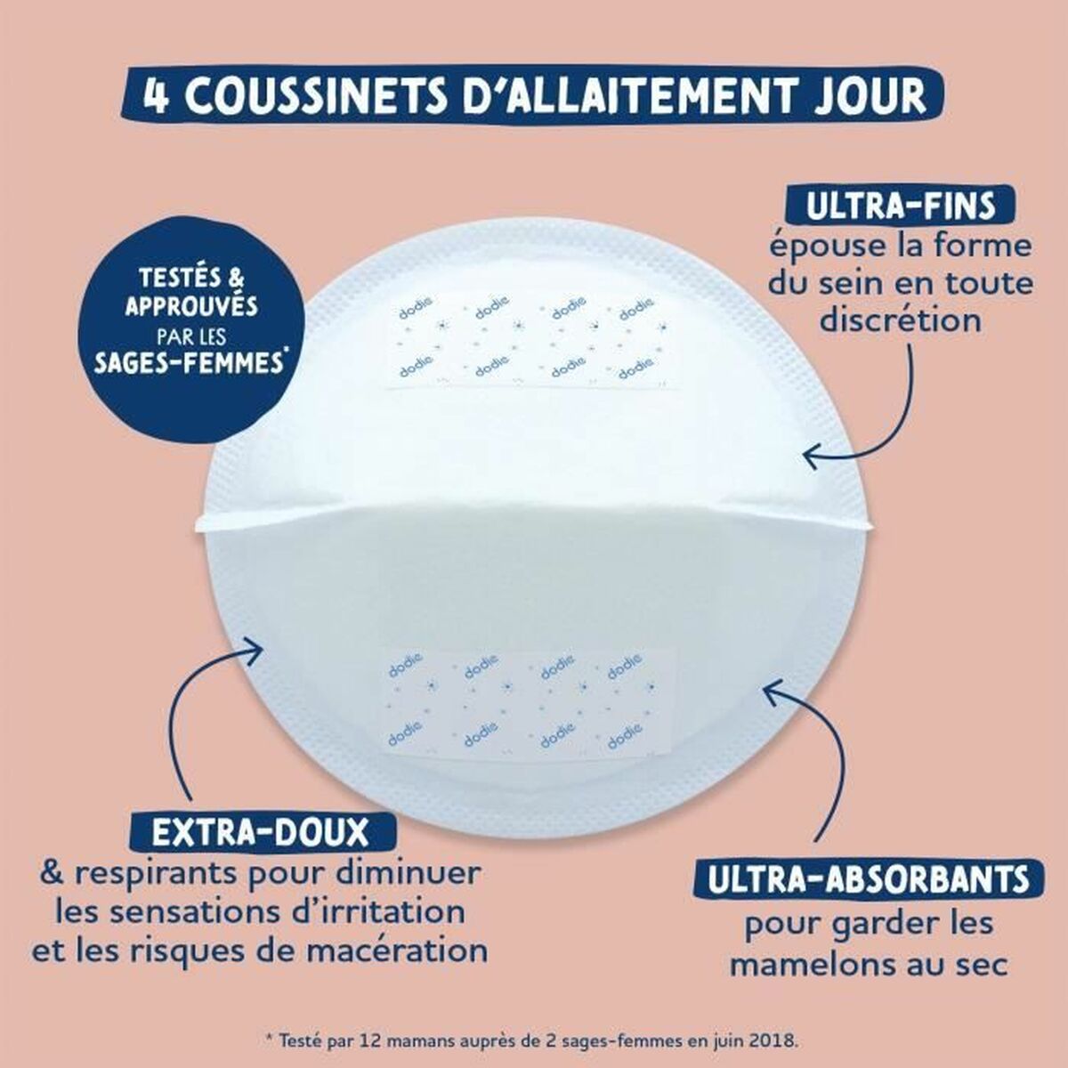 Tire-lait Dodie Terracota