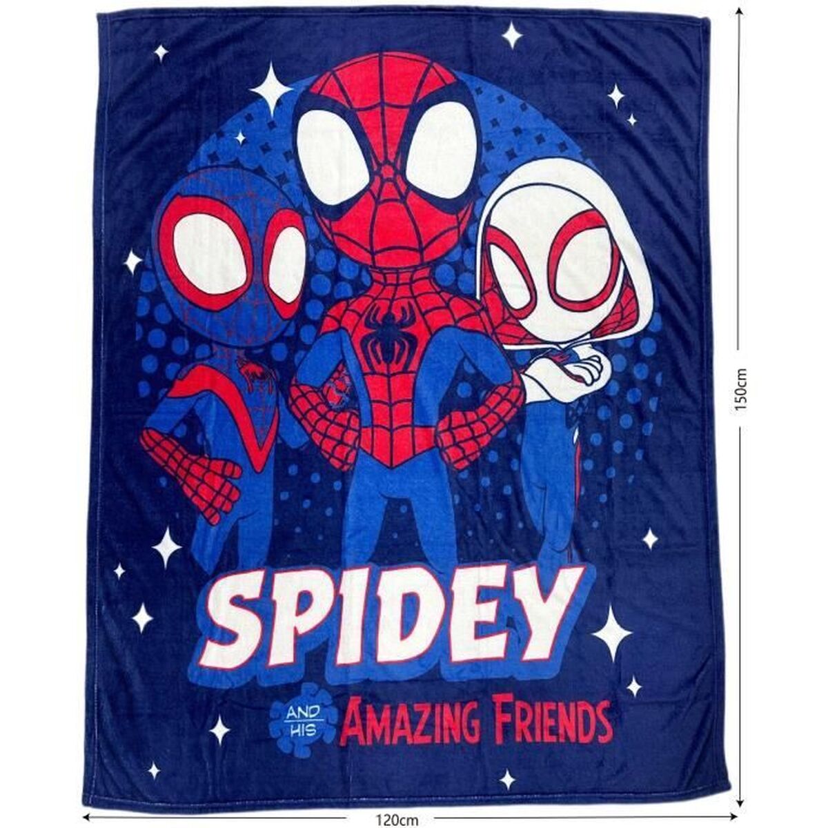 Couverture Spidey 23 x 9 x 26 cm animaux